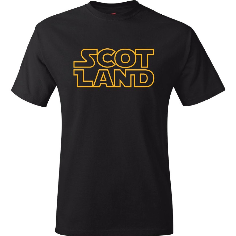 Ewan McGregor Scotland Star Wars Logo T-Shirt Kenobi